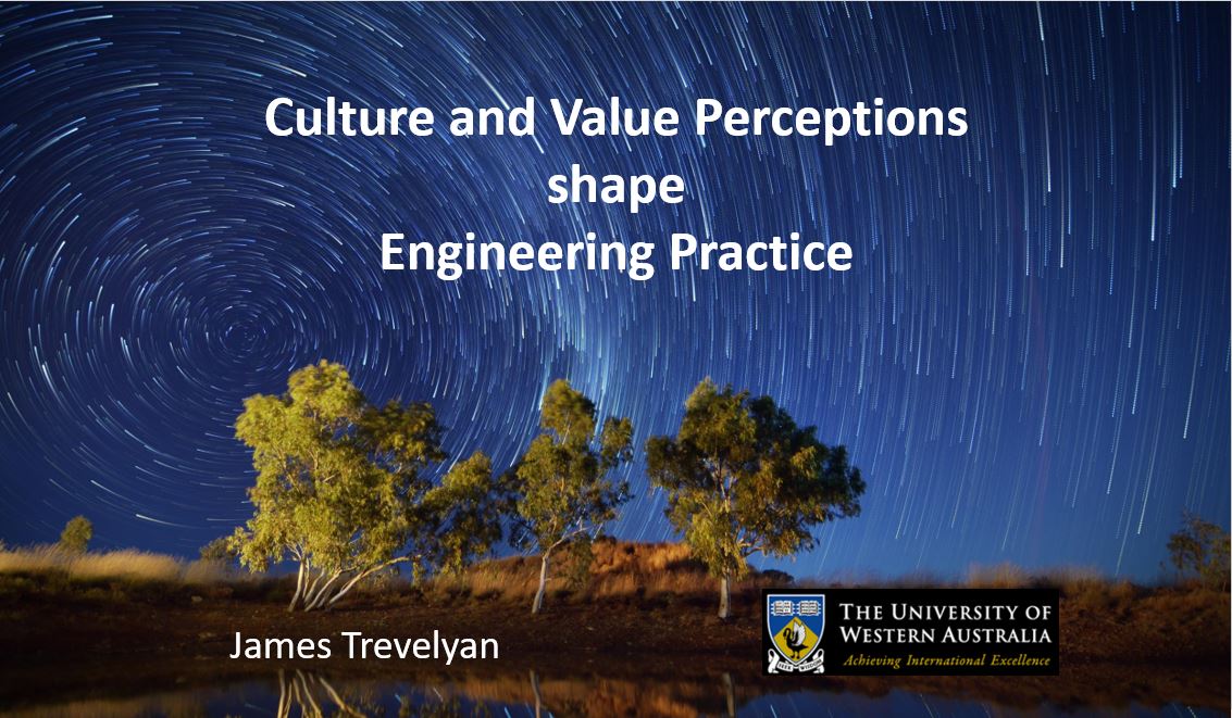 Culture, value perceptions shape engineering practice
