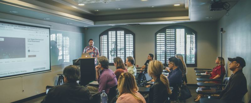 University lecture class by NeONBRAND via unsplash.com